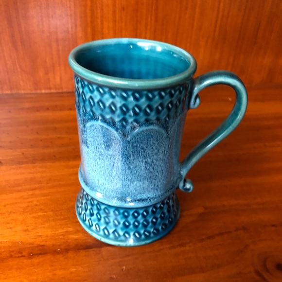 UNUSUAL MAJOLICA NORLEANS VTG AES JAPAN CERAMIC MEDIEVAL CASTLE KEEP TEA POT/MUG - Picture 10 of 13